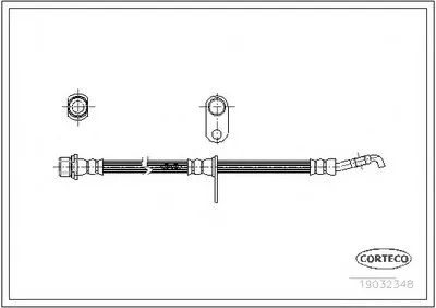 Тормозной шланг CORTECO купить