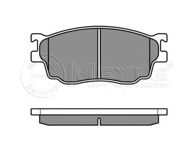 Комплект тормозных колодок, дисковый тормоз MEYLE купить