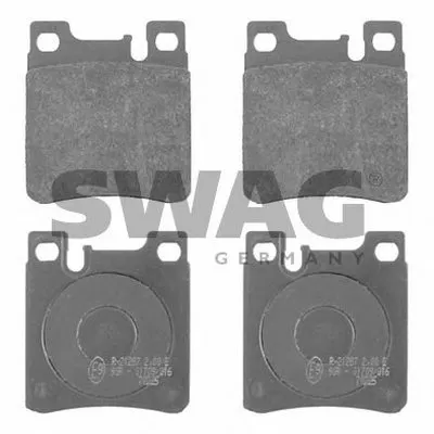 Комплект тормозных колодок, дисковый тормоз SWAG купить