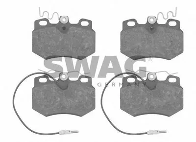 Комплект тормозных колодок, дисковый тормоз SWAG купить