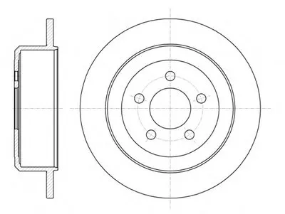 Тормозной диск REMSA купить