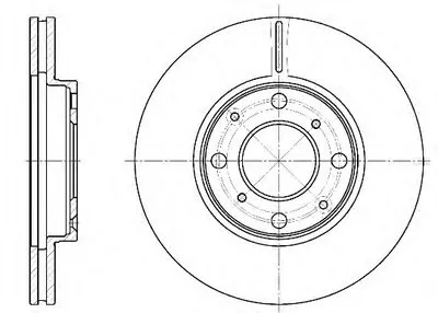 Тормозной диск REMSA купить
