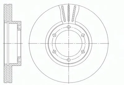 Тормозной диск REMSA купить