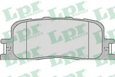 Комплект тормозных колодок, дисковый тормоз LPR купить