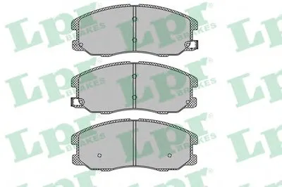Комплект тормозных колодок, дисковый тормоз LPR купить