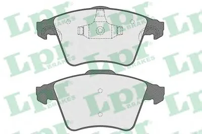 Комплект тормозных колодок, дисковый тормоз LPR купить