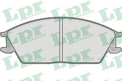 Комплект тормозных колодок, дисковый тормоз LPR купить