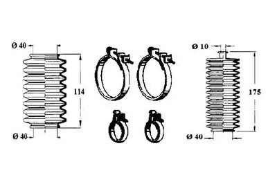 Комплект пылника, рулевое управление OCAP купить