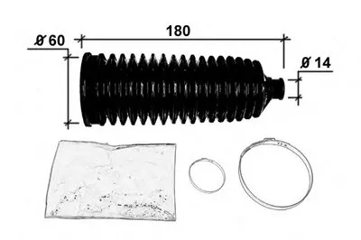 Комплект пылника, рулевое управление OCAP купить