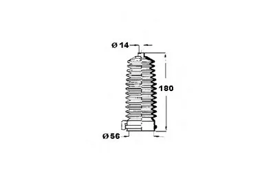 Пыльник, рулевое управление OCAP купить