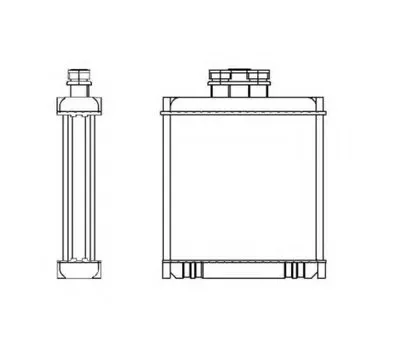 Теплообменник, отопление салона NRF купить