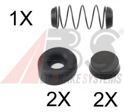 Ремкомплект, колесный тормозной цилиндр A.B.S. купить