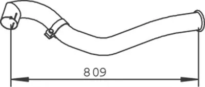 Труба выхлопного газа DINEX купить