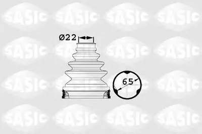 Комплект пылника, приводной вал SASIC купить