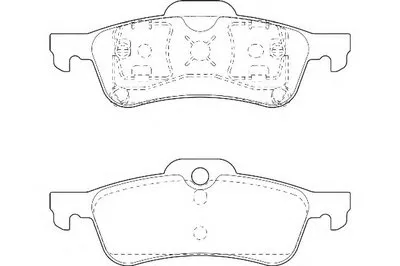 Комплект тормозных колодок, дисковый тормоз DURON купить