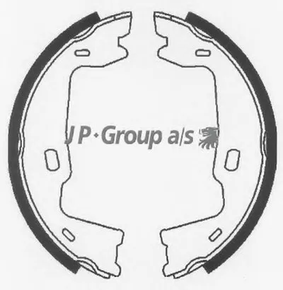 Комплект тормозных колодок QH JP GROUP купить