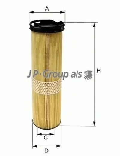 Воздушный фильтр QH JP GROUP купить