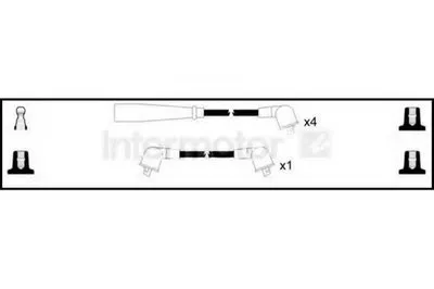 Комплект проводов зажигания Intermotor STANDARD купить