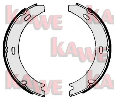 Комплект тормозных колодок, стояночная тормозная система KAWE купить
