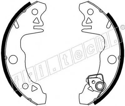 Комплект тормозных колодок fri.tech. купить