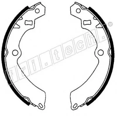 Комплект тормозных колодок fri.tech. купить