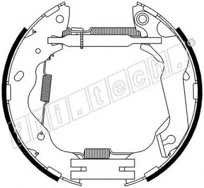 Комплект тормозных колодок FAST KIT fri.tech. купить