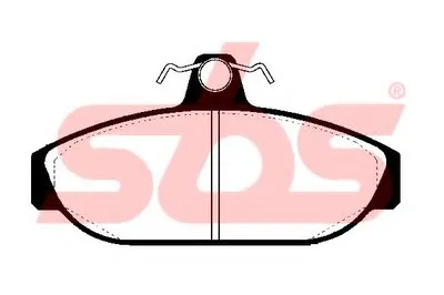 Комплект тормозных колодок, дисковый тормоз sbs купить