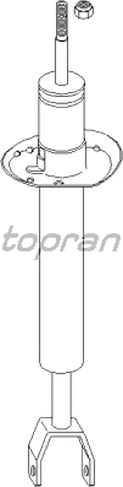Амортизатор TOPRAN купить