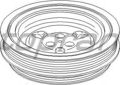 Ременный шкив, коленчатый вал TOPRAN купить