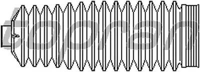Пыльник, рулевое управление TOPRAN купить