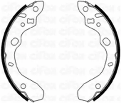 Комплект тормозных колодок CIFAM купить