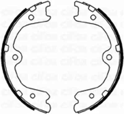 Комплект тормозных колодок, стояночная тормозная система CIFAM купить