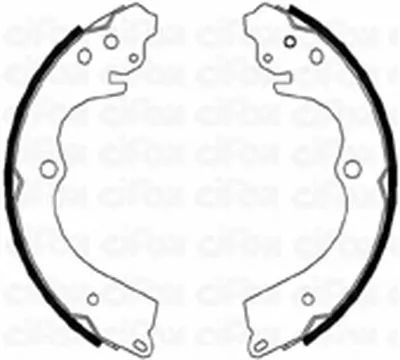 Комплект тормозных колодок CIFAM купить