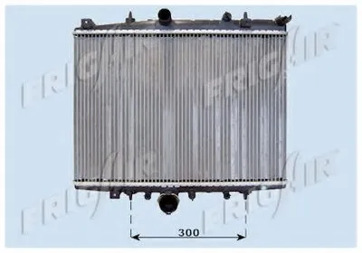 Радиатор, охлаждение двигателя FRIGAIR купить