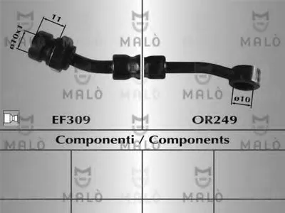 Тормозной шланг MALÒ купить
