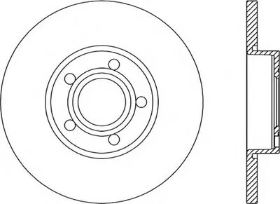Тормозной диск ADAPTIVE OPEN PARTS купить