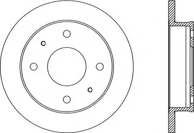 Тормозной диск ADAPTIVE OPEN PARTS купить