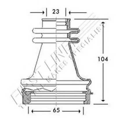 Пыльник, приводной вал FIRST LINE купить