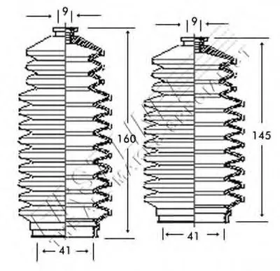 Пыльник, рулевое управление FIRST LINE купить