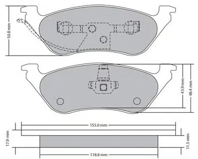 Комплект тормозных колодок, дисковый тормоз FREMAX купить