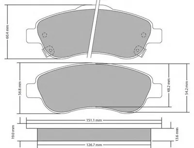 Комплект тормозных колодок, дисковый тормоз FREMAX купить