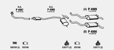 Система выпуска ОГ FENNO купить