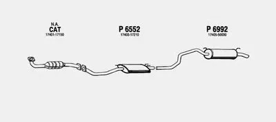 Система выпуска ОГ FENNO купить