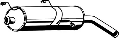 Глушитель выхлопных газов конечный ASMET купить