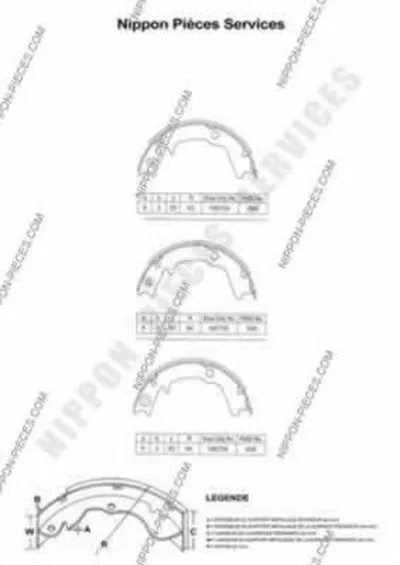 Комплект тормозных колодок NPS купить