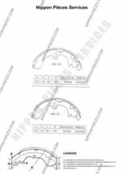 Комплект тормозных колодок NPS купить