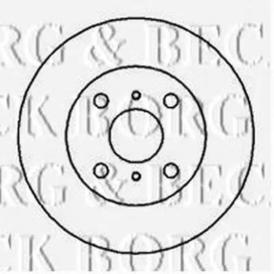 Тормозной диск BORG & BECK купить