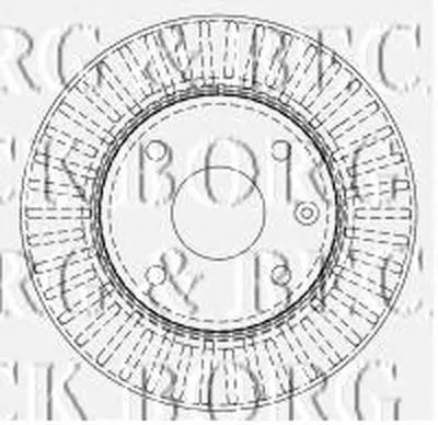 Тормозной диск BORG & BECK купить