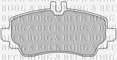 Комплект тормозных колодок, дисковый тормоз BORG & BECK купить