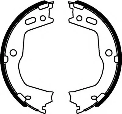 Комплект тормозных колодок, стояночная тормозная система HELLA PAGID купить